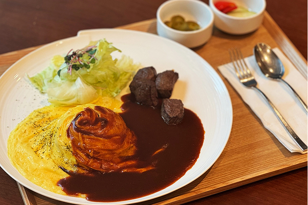 클럽하우스 메뉴 (오므라이스)